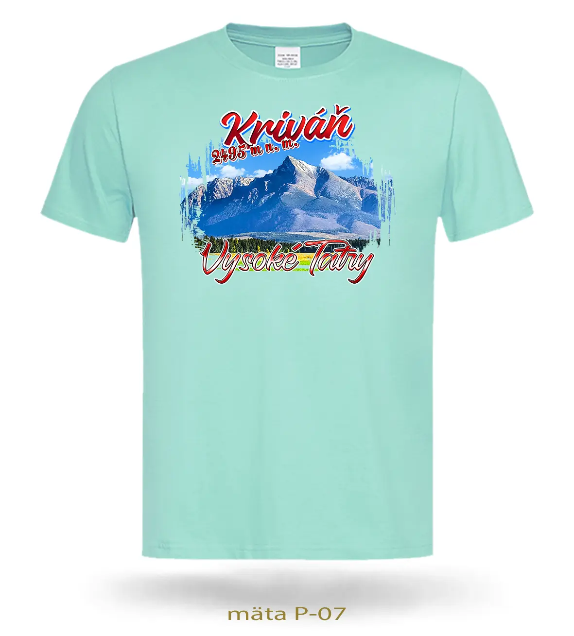 Trička pánske KRIVÁŇ Vysoké Tatry